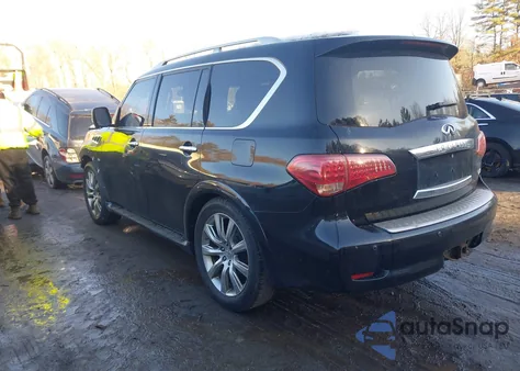 2014 Infiniti Qx80 from USA, damaged, VIN JN8AZ2NC3E9350870